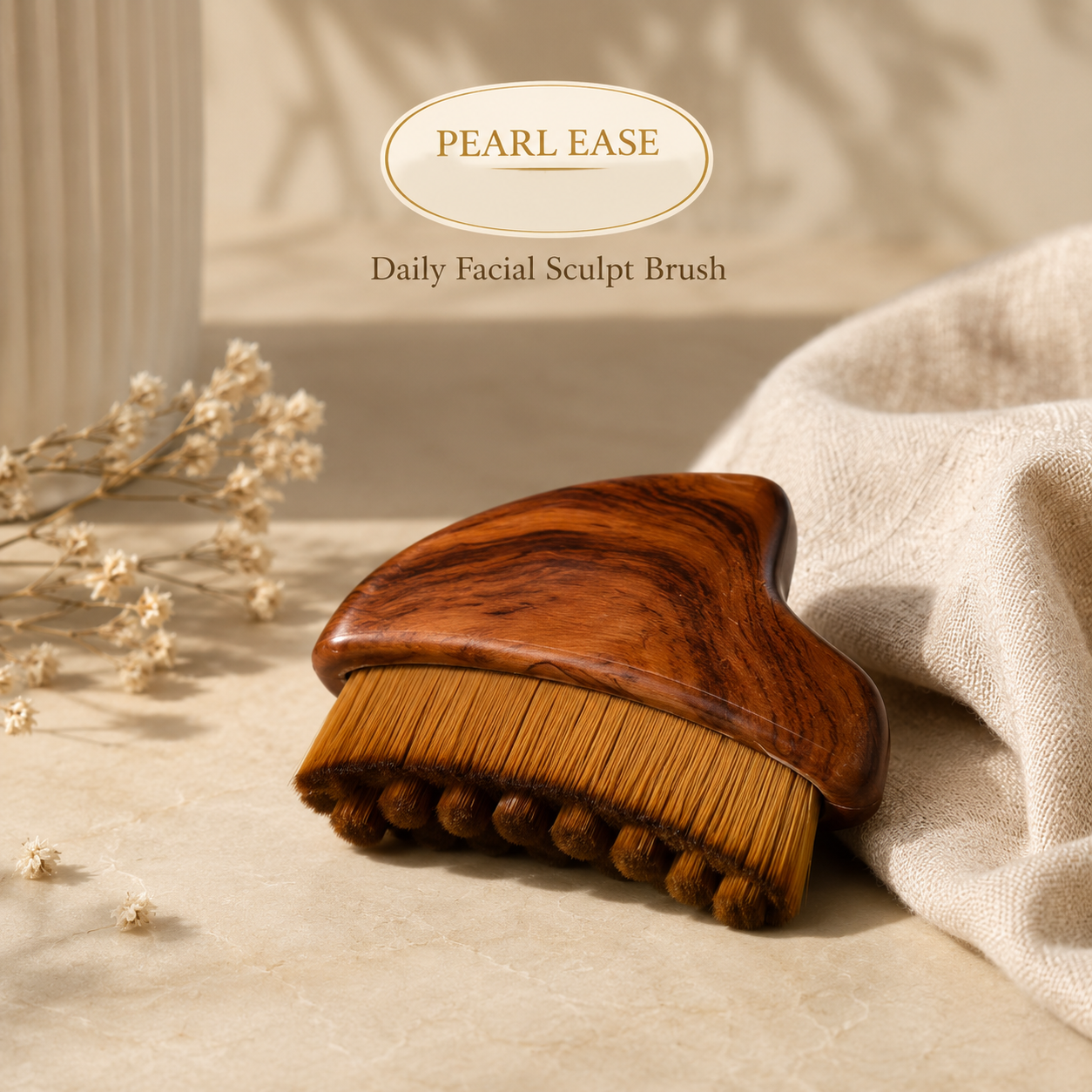 Pearl Ease Sculpt Brush — Lymphatic Contour Edition